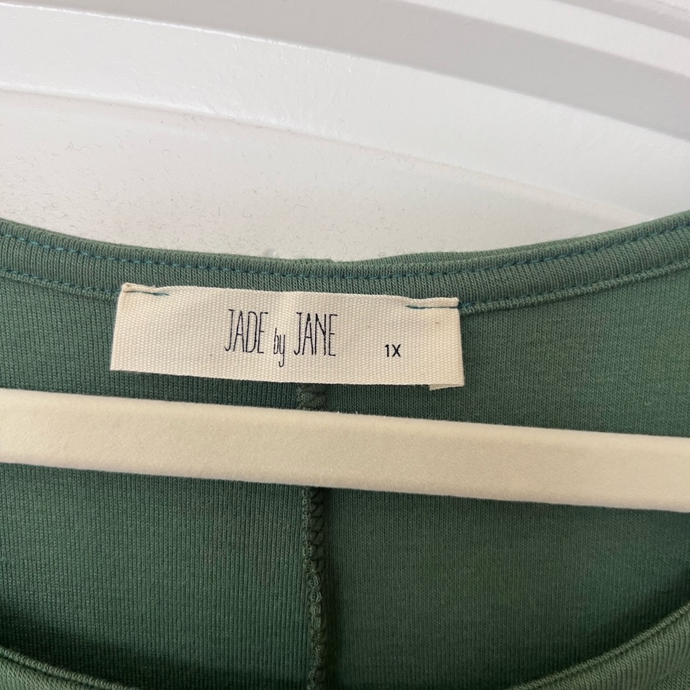 Jade by Jane Casual Green Top